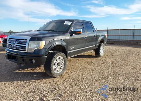2012 Ford F-150 Platinum from USA, damaged, VIN 1FTFW1ET5CFC55679
